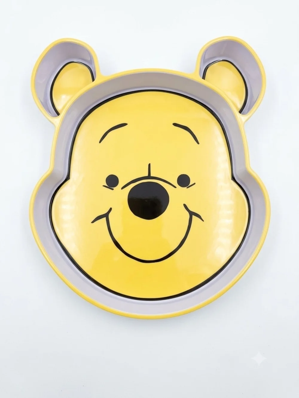 Winnie the Pooh Face Plastic Serving Plate